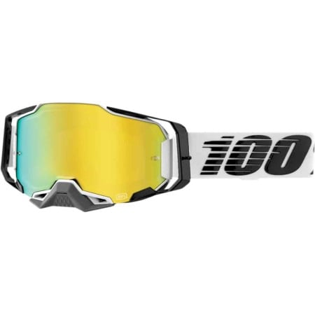 Ochelari Enduro - Ochelari, 100%, Armega Atmos Gold Mirror