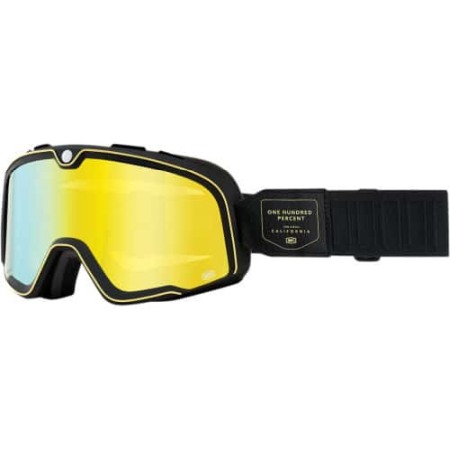 Ochelari Enduro - Ochelari, 100%, Barstow Caliber, Galben Lentila Colorata