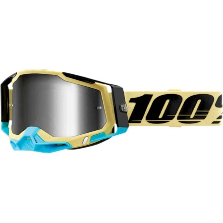 Ochelari Enduro - Ochelari, 100%, Racecraft 2 Airblast Silver Mirror