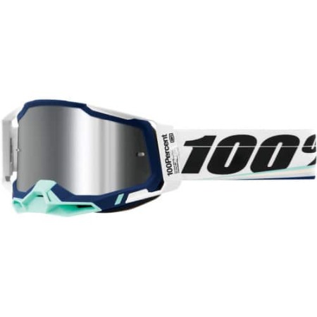 Ochelari Enduro - Ochelari, 100%, Racecraft 2 Arsham Mirror | Silver