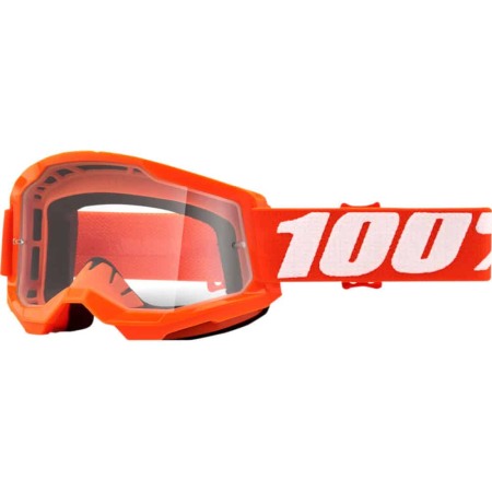 Ochelari Enduro - Ochelari, 100%, Strata 2, Clear Lens