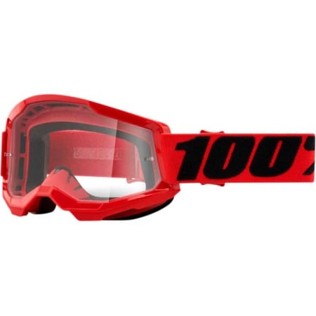 Ochelari Enduro - Ochelari, 100%, Strata 2, Clear Lens