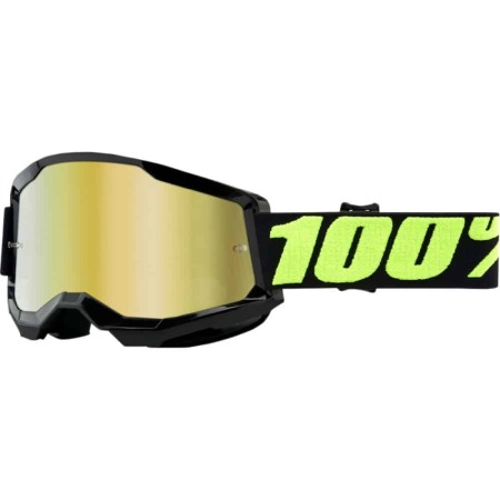Ochelari Enduro - Ochelari, 100%, Strata 2 Upsol Gold Mirror