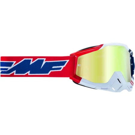 Ochelari Enduro - Ochelari, FMF, Powerbomb Usofa Gold Mirror