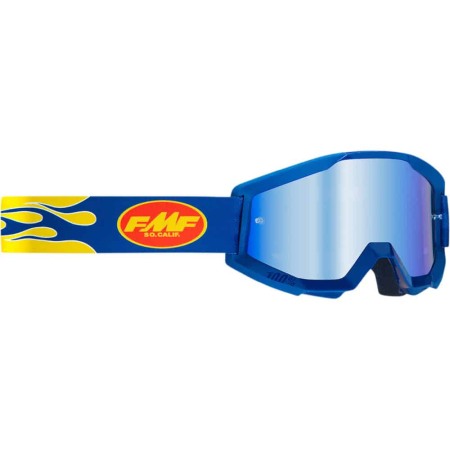 Ochelari Enduro - Ochelari, FMF, Powercore Flame Navy, Mirror
