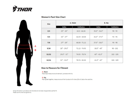 Pantaloni Enduro Dama, Thor, Sector, Minimal, [2]