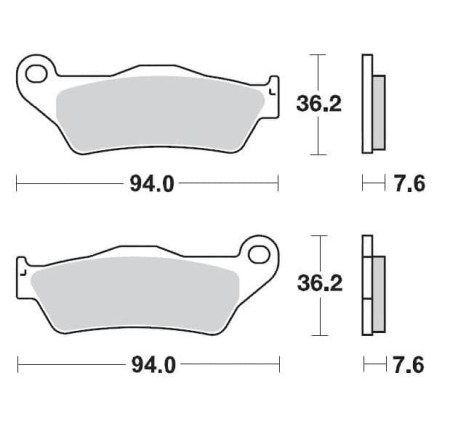 Placute Frana - Placute Frana Fata Ktm, Moto-Master, Nitro Sport
