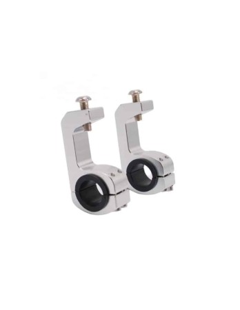 Handguard/Accesorii - Set Prinderi Handguard Protectii Maini Motocicleta Ghidon Moto22 | 28mm Cu Adaptor (Interior) Enduro Expert