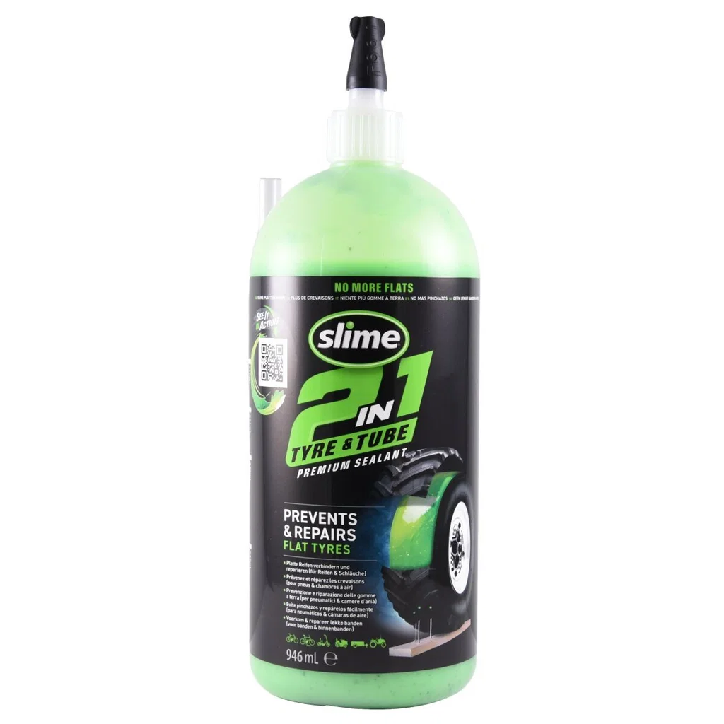 Lant / Kit Lant - Solutie Prevenire Pana Slime 2in1 Tubeless 946ml