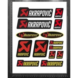 Piese & Accessorii - Sticker Format A3 Akrapovic