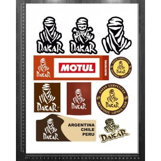 Format A3 Individuale - Sticker Format A3 Dakar