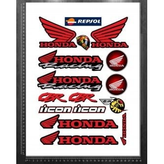 Format A3 Individuale - Sticker Format A3 Honda