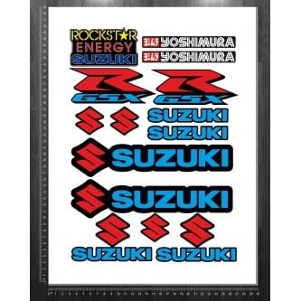 Piese & Accessorii - Sticker Format A3 Suzuki,