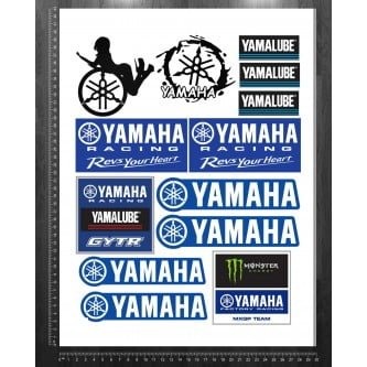 Piese & Accessorii - Sticker Format A3 Yamaha 2