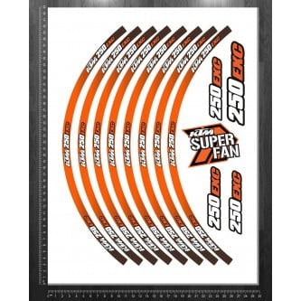 Jenti - Sticker Janta Ktm 250exc Rim