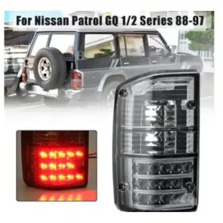 Stopuri Nissan Patrol Y60 Cu Led Si 3 Pozitii - Transparente