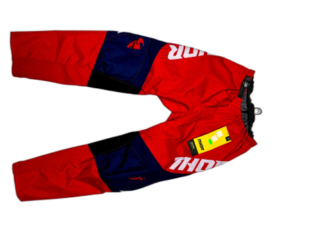 Pantaloni - THOR Pantaloni Enduro 2901-9351 Red Marimea 32