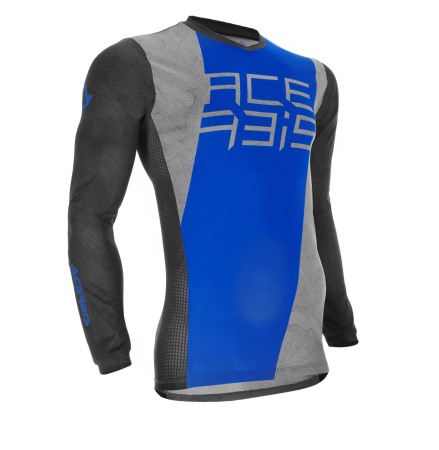 Tricouri - Tricou, Acerbis, Mx J-Track One, Gri,