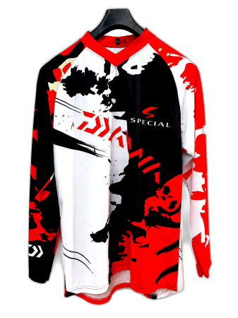 Echipament - Tricou adulti Daiwa 330055 Red XL