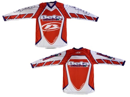 Tricouri - Tricou Cu Maneca Lunga Motocross Beta Racing,