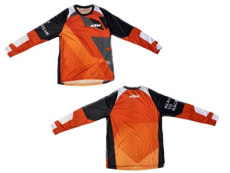 Echipament - Tricou Cu Maneca Lunga Motocross Ktm,