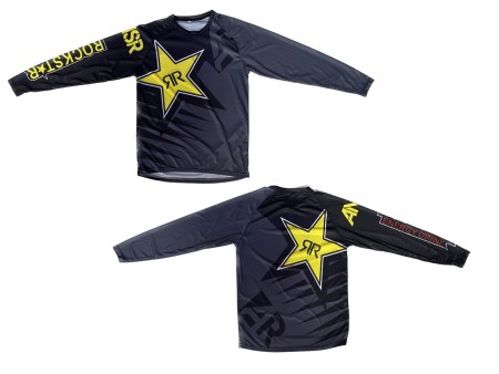 Echipament - Tricou Cu Maneca Lunga Motocross Rockstar,