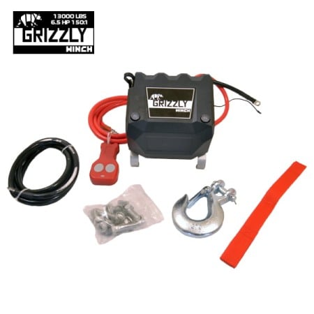 Troliu Electric, Grizzly Winch 13000lbs (5897kg) Cablu Sintetic [5]