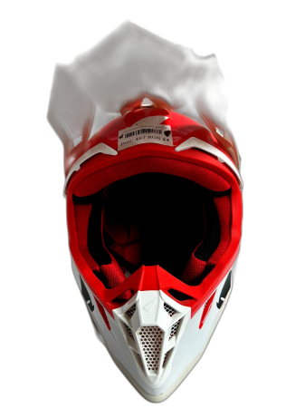 Echipament - UFO 12345123482 Casca Motocicleta M Red