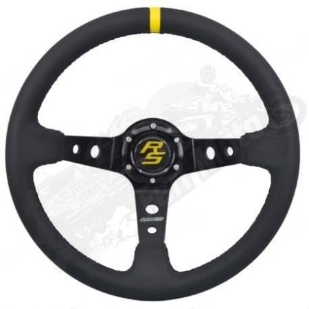 Volan / Adaptor - Volan Universal 350x90 Mm Piele Ecologica Races