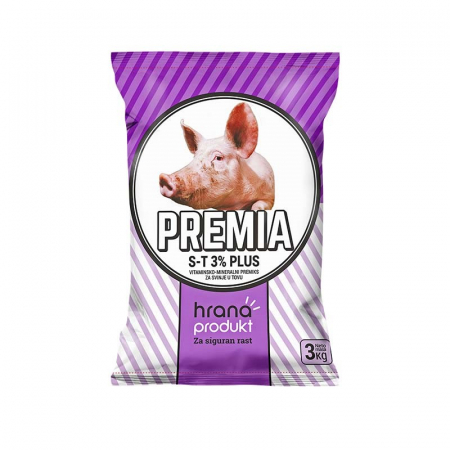 Porci - PREMIX PORCI Premia S-T 3% PLUS - 3KG