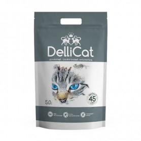 Animale de companie - ASTERNUT  IGIENIC DIN SILICAT DELLICAT CU MIROS DE FLORI 5L