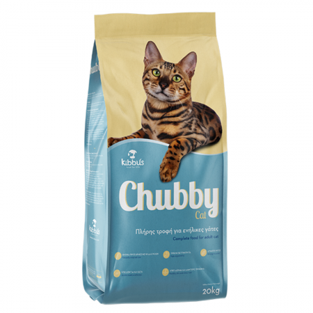 Pisici - Chubby Cat (cu aroma naturala) -  hrană pentru pisici