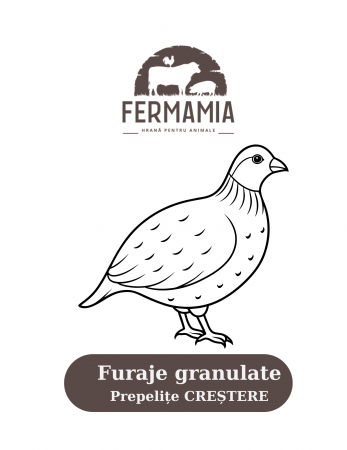 Prepelițe - Furaje granulate prepelite CRESTERE