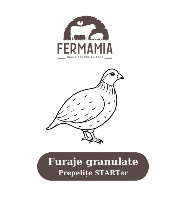 Prepelițe - Furaje granulate prepelite START
