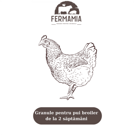 Broiler - Granule pentru pui broiler și curci 20 kg