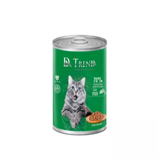 Animale de companie - Hrană umedă cu pește delicat pentru pisici adulte