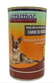 Cîini - NUTRITDOG - Hrană umedă pentru câini adulți cu carne de pasăre