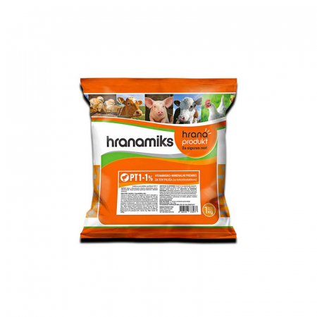 Suplimente - PREMIX PUI (1-32 zile) Hranamiks PT1-1% - 1 kg