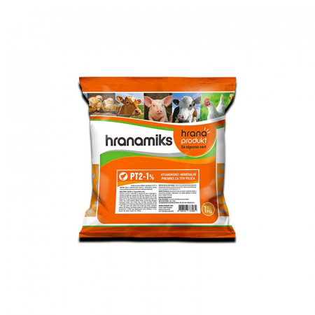 Suplimente - PREMIX PUI (de la 32 de zile) Hranamix PT2-1% - 1 kg