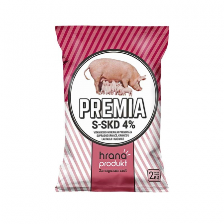 Porci - PREMIX SCROAFE GESTANTE ȘI LACTANTE Premia S-SKD 4% - 2KG