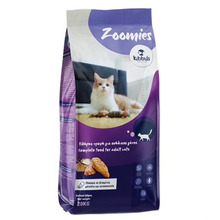 Pisici - Zoomies Cat (mix) - hrană pentru pisici adulte 10KG/ 20KG
