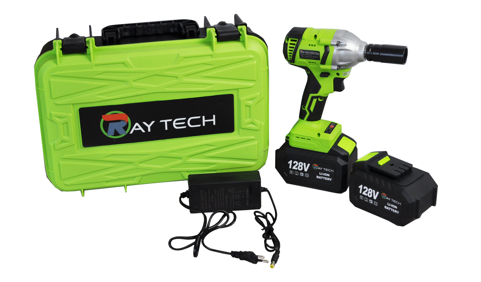CHEIE DE IMPACT 128V, 350NM, CU 2 ACUMULATORI 6AH, AX DIN TUNGSTEN 1/2 PENTRU SURUBURI M10-M24, 800-2200RPM [2]