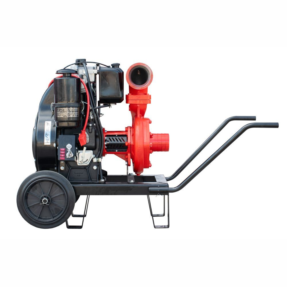 Motopompă irigatie coloana/tambur ANTOR/Energo 4LD820LY3 DIESEL 17.0HP DN-4"X4" [presiune] [3]