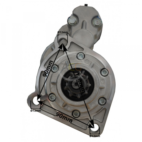ELECTROMOTOR (DEMAROR) TRACTOR U650 CU REDUCTOR JUBANA PREMIUM 123708111 [3]