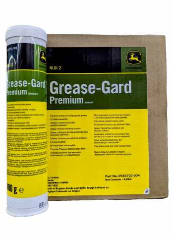 Uleiuri Agricole si Industriale - PACHET 12 x TUBURI VASELINA JOHN DEERE GREASE GARD PREMIUM