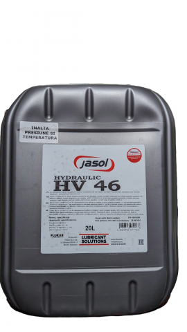 Uleiuri Agricole si Industriale - ULEI HIDRAULIC JASOL pentru presiuni si temperaturi inalte 20L HV46 HVLP
