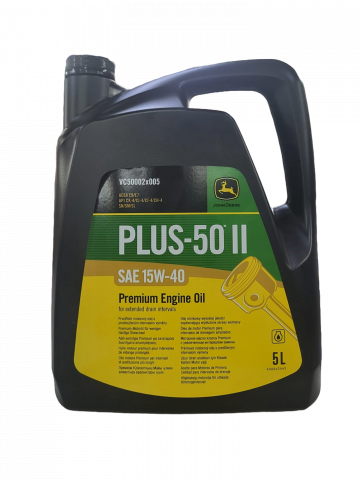 Uleiuri Agricole si Industriale - Ulei Motor John Deere PLUS-50 II 15W40 E9 5L