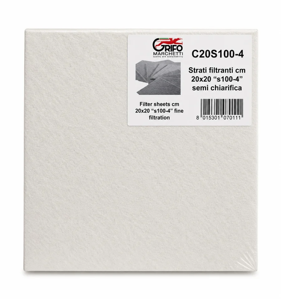 Accesorii vinificatie - Filtru Hobby Carton 20x20 cm pentru Vin | Vinificatie
