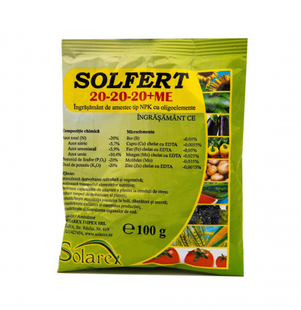 Toate produsele - Solfert 20-20-20 1KG