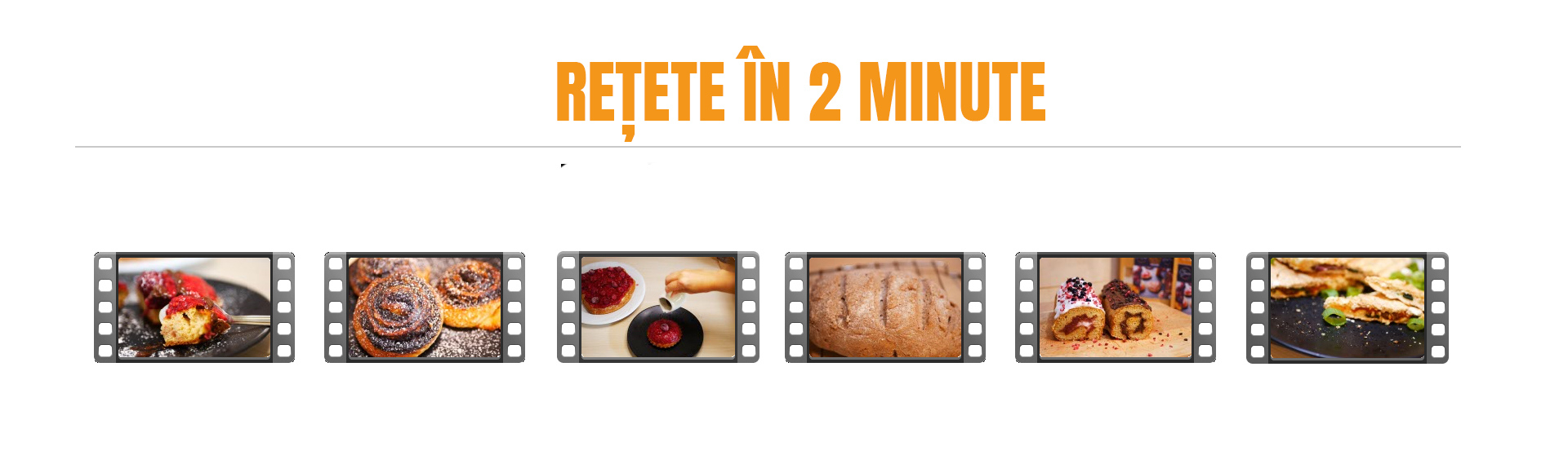 REȚETE ÎN 2 MINUTE